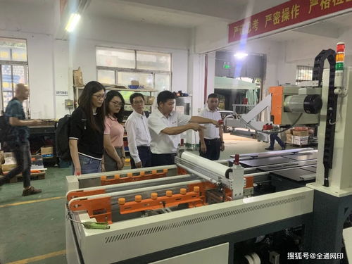 博商資源匯走進全通網(wǎng)印丨參觀全通網(wǎng)印全自動絲印機
